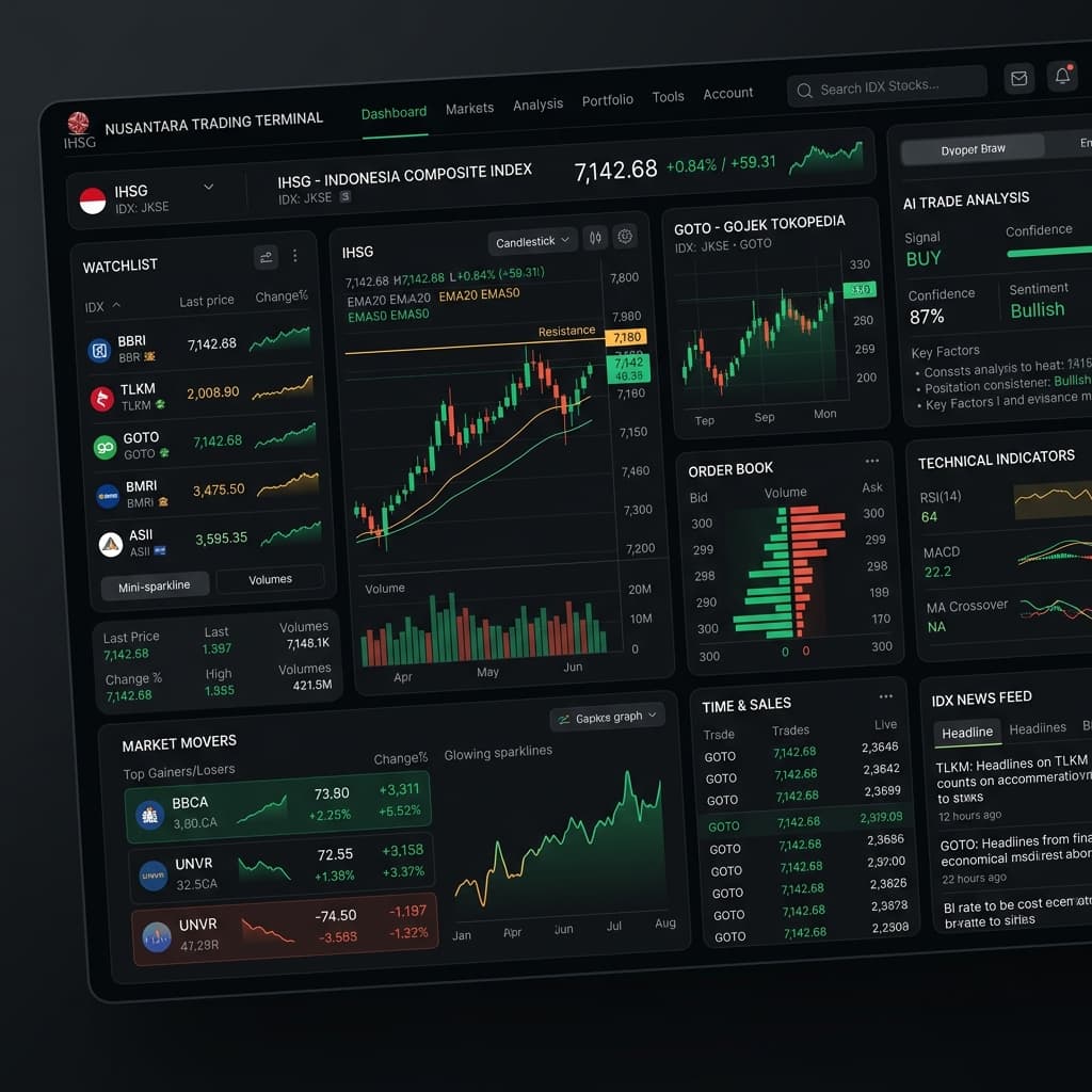 Eglant Dashboard Preview